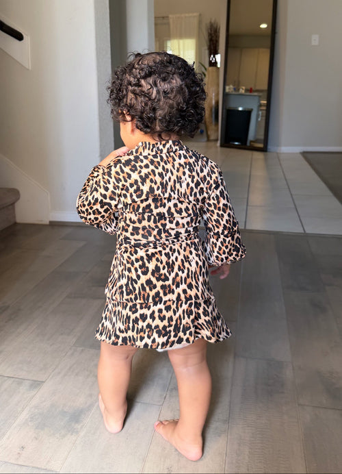 Toddler Leapord Robe