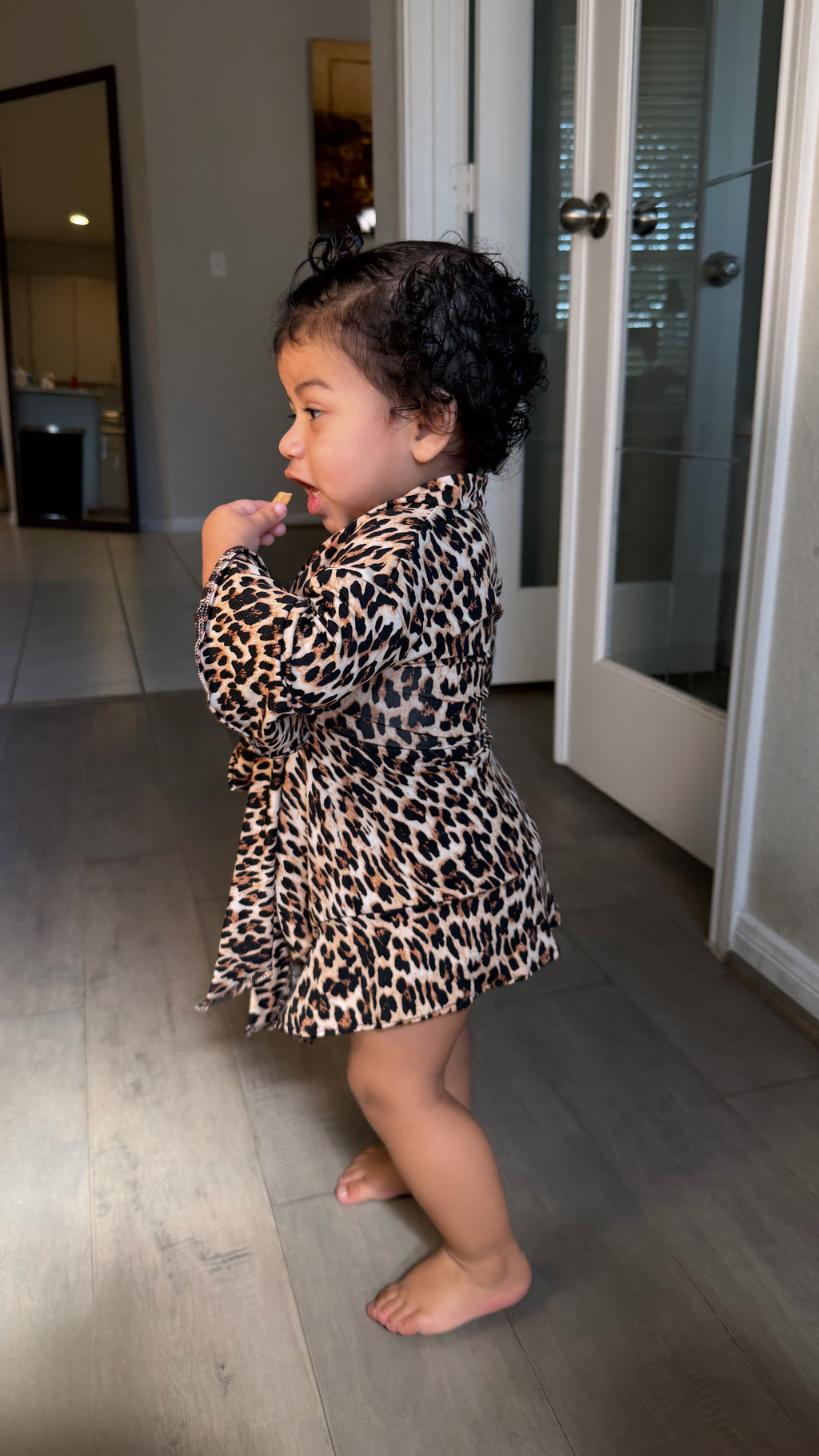 Toddler Leapord Robe